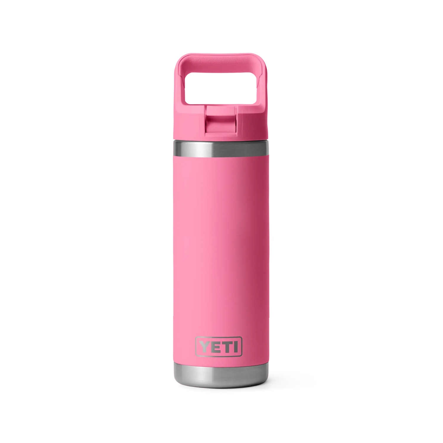 Yeti Rambler 18oz (532ml) Reusable Bottle with Straw Cap-Coolers & Drinkware-Yeti-Harbour Pink-Fishing Station