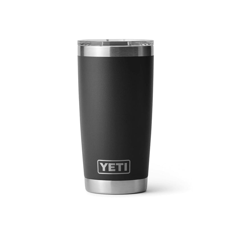 Load image into Gallery viewer, Yeti Rambler 20oz (591ml) Tumbler with Lid-Drinkware-Yeti-Black-Fishing Station