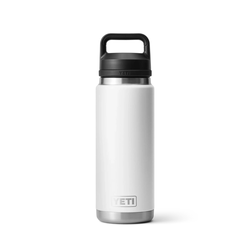 Load image into Gallery viewer, Yeti Rambler 26oz (769ml) Reuseable Bottle with Chug Cap-Drinkware-Yeti-White-Fishing Station