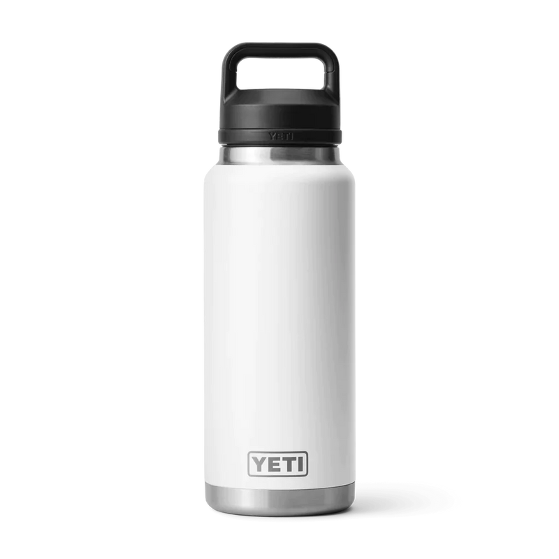 Load image into Gallery viewer, Yeti Rambler 36oz (1L) Reuseable Bottle with Chug Cap-Drinkware-Yeti-White-Fishing Station
