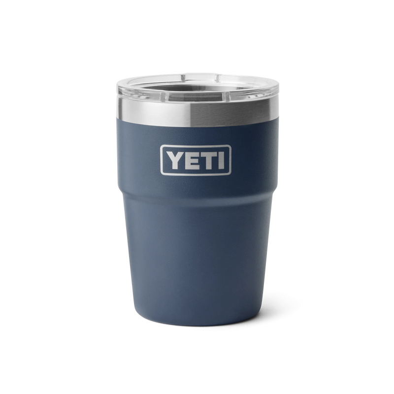 Load image into Gallery viewer, Yeti Rambler 16oz (473ml) Stackable Cup-Drinkware-Yeti-Black-Fishing Station