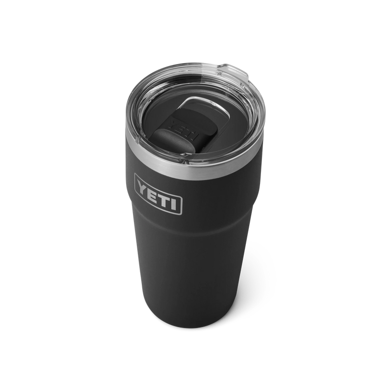 Load image into Gallery viewer, Yeti Rambler 20oz (591ml) Stackable Cup-Drinkware-Yeti-Black-Fishing Station