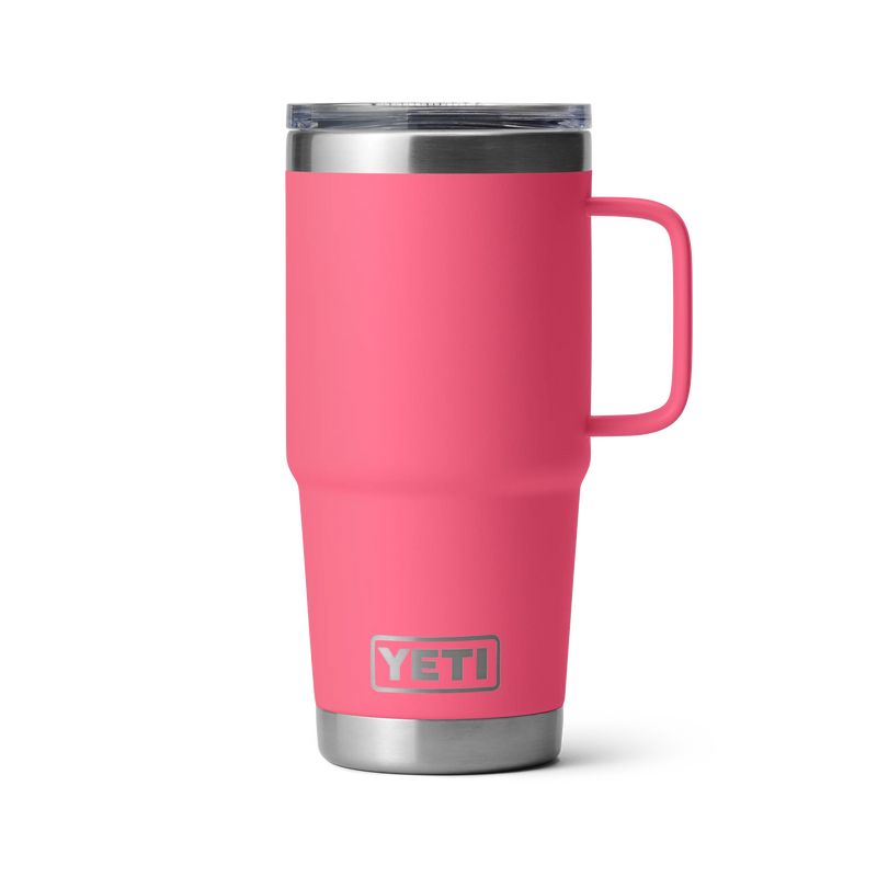 Load image into Gallery viewer, Yeti 20oz (591ml) Travel Mug with Stronghold Lid-Drinkware-Yeti-Tropical Pink-Fishing Station