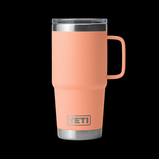 Yeti 20oz (591ml) Travel Mug with Stronghold Lid-Drinkware-Yeti-Lowcountry Peach-Fishing Station