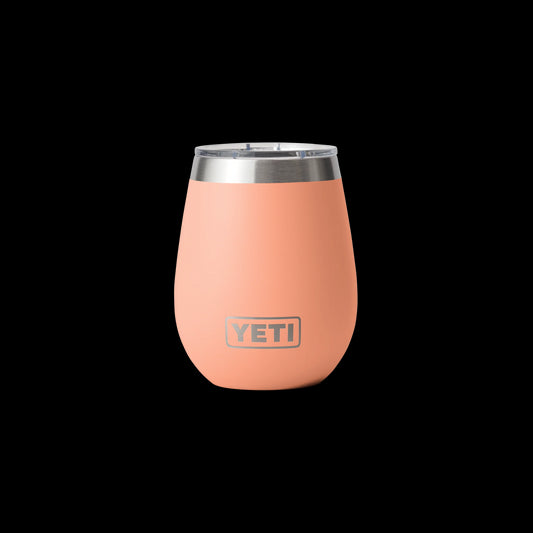 Yeti Rambler 10oz (295ml) Wine Tumbler-Drinkware-Yeti-Lowcountry Peach-Fishing Station