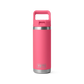 Yeti Rambler 18oz (532ml) Reusable Bottle with Straw Cap-Coolers & Drinkware-Yeti-Tropical Pink-Fishing Station