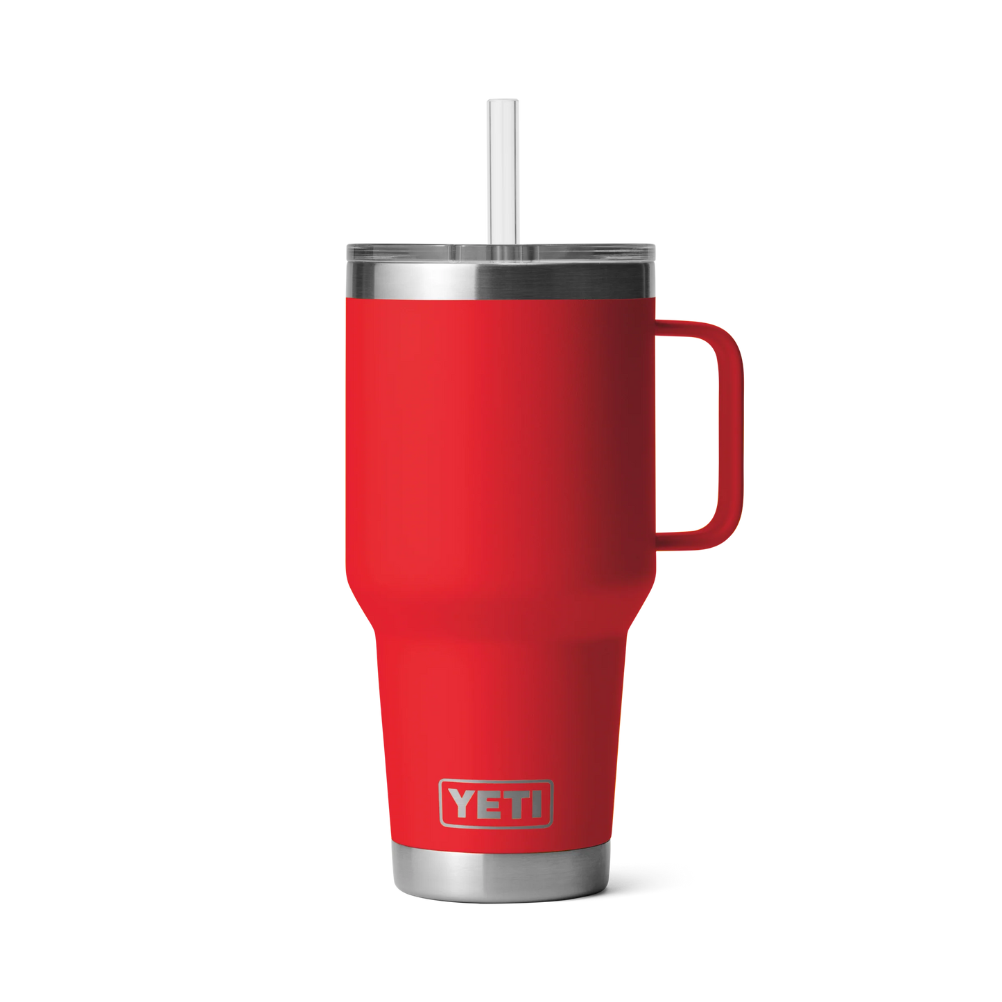 Yeti Rambler 35oz (1L) Straw Mug-Coolers & Drinkware-Yeti-Rescue Red-Fishing Station