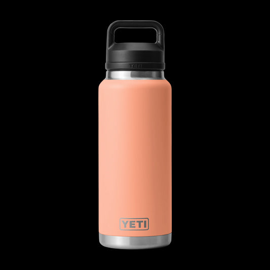 Yeti Rambler 36oz (1L) Reuseable Bottle with Chug Cap-Drinkware-Yeti-Lowcountry Peach-Fishing Station