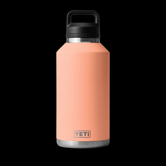 Yeti Rambler 64oz (1.89L) Reusable Bottle with Chug Cap-Drinkware-Yeti-Lowcountry Peach-Fishing Station