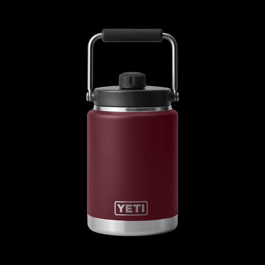 Yeti Rambler Half Gallon (1.8L) Jug-Drinkware-Yeti-Wild Vine Red-Fishing Station