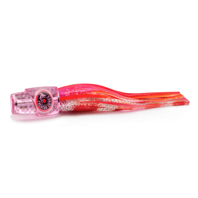 Load image into Gallery viewer, Zacatak Medium Thunderstruck Hard Head Skirted Trolling Lure-Lure - Skirted Trolling-Zacatak Lures-Hot Pinky-Fishing Station