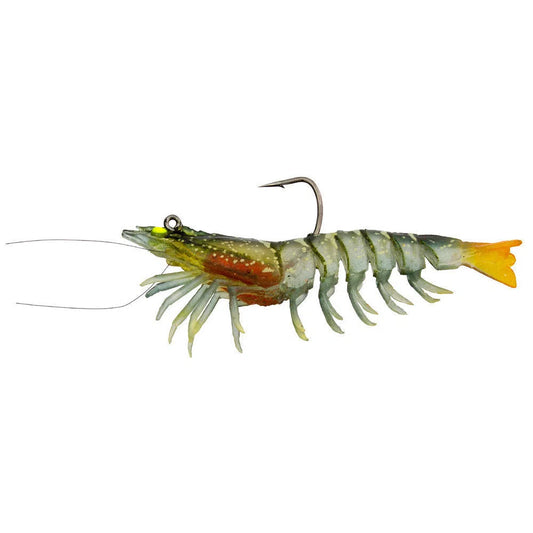 Zerek Absolute Shrimp Soft Plastic Lure-Lure - Soft Plastic-Zerek-3.5"-Panda-Fishing Station