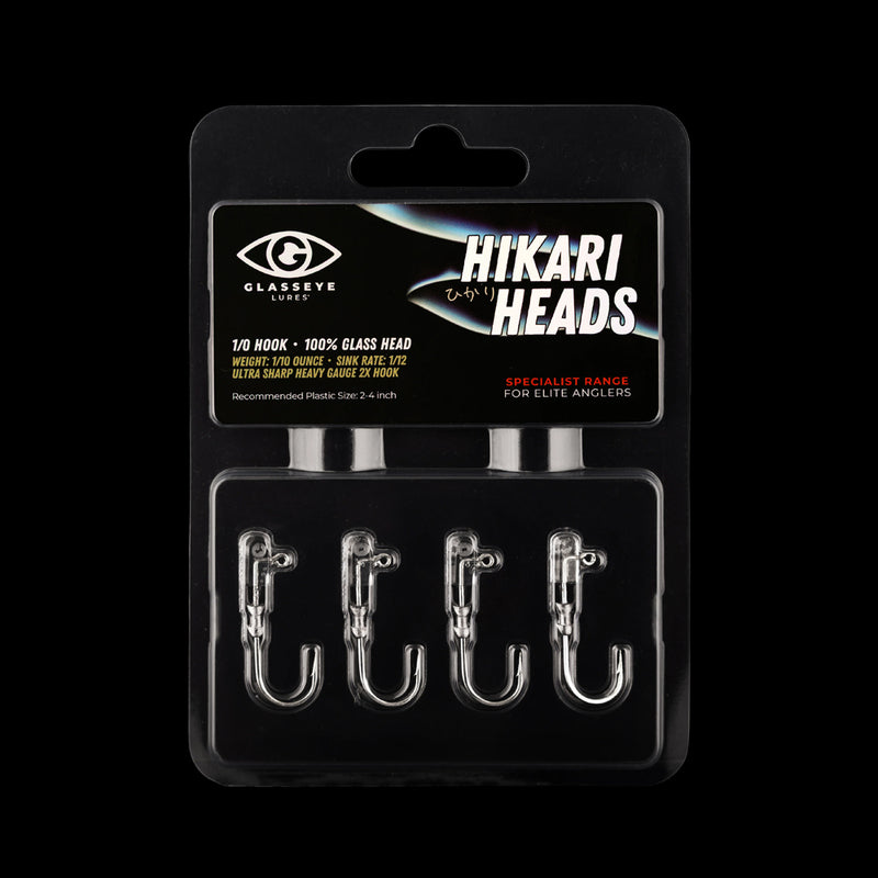 Load image into Gallery viewer, Glasseye HIKARI HEADS Jigheads