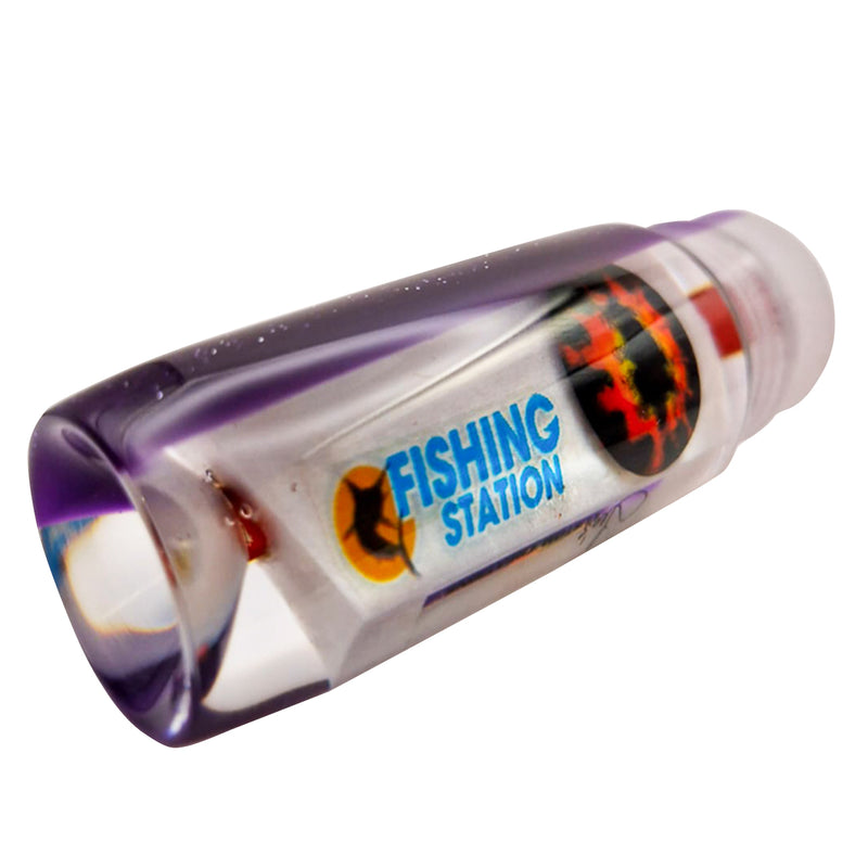 Load image into Gallery viewer, Leo's Lures 9" CUSTOM Skirted Trolling Lure