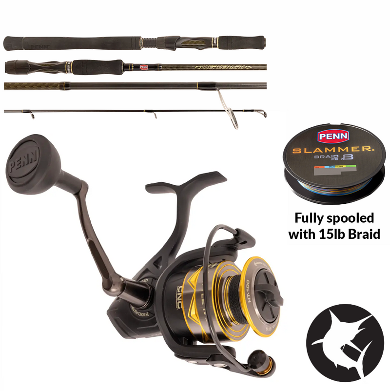 Load image into Gallery viewer, Penn Mercenary / Battle IV Spin Combo