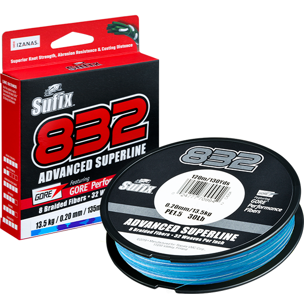 Sufix 832 Advanced Superline Braid - Coastal Camo