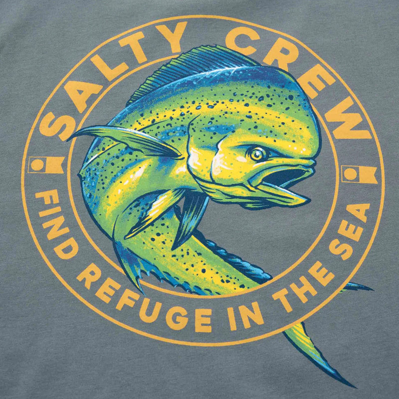 Load image into Gallery viewer, Salty Crew Mahi Club Classic SS Tee - Storm