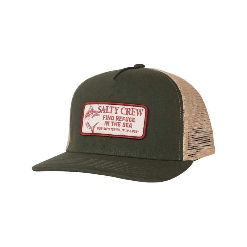 Load image into Gallery viewer, Salty Crew Coordinates Trucker Hat