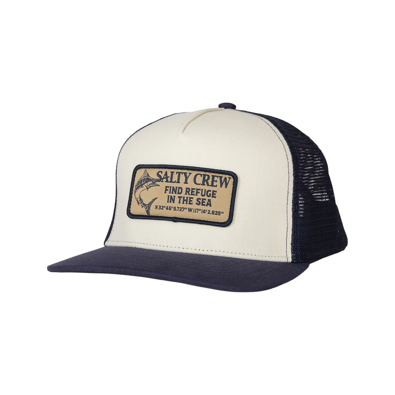 Load image into Gallery viewer, Salty Crew Coordinates Trucker Hat