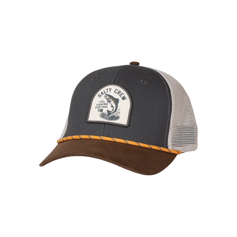 Load image into Gallery viewer, Salty Crew Fishing Club Trucker Hat