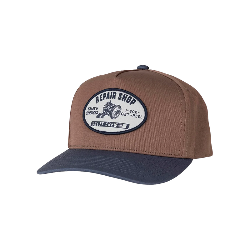 Load image into Gallery viewer, Salty Crew Reel Repair Snapback Cap