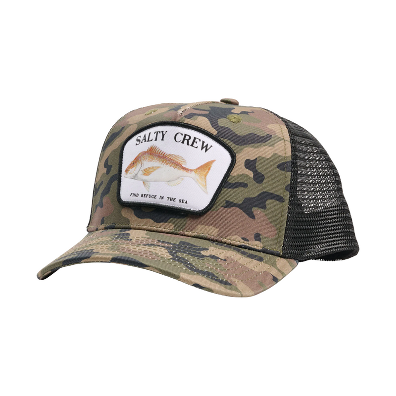 Load image into Gallery viewer, Salty Crew Snapper 5 Panel Retro Trucker Hat
