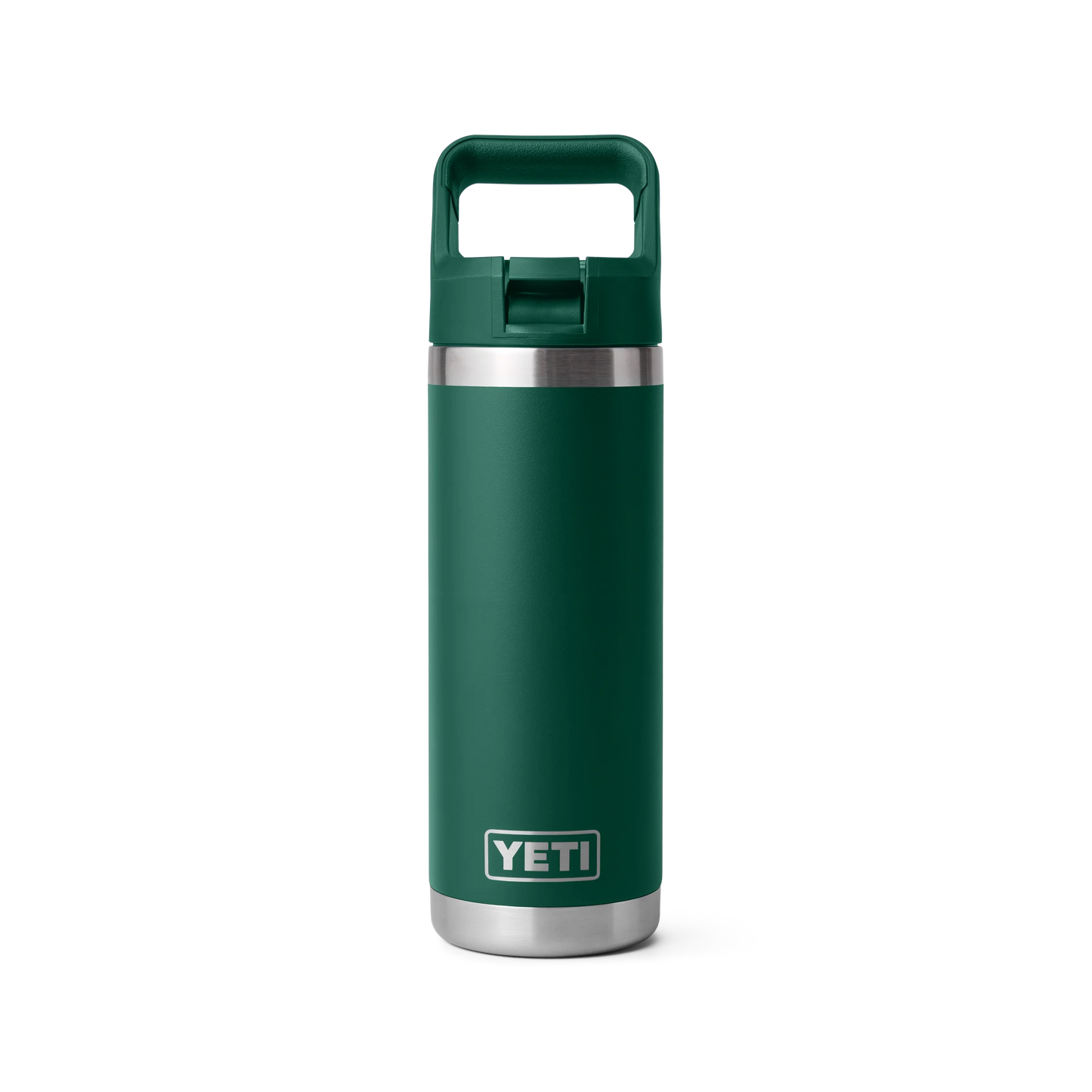 Yeti Rambler 18oz (532ml) Reusable Bottle with Straw Cap