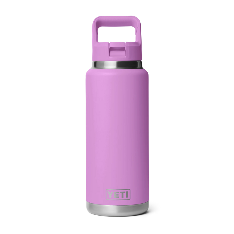 Load image into Gallery viewer, Yeti Rambler 36oz (1L) Reusable Bottle with Straw Cap
