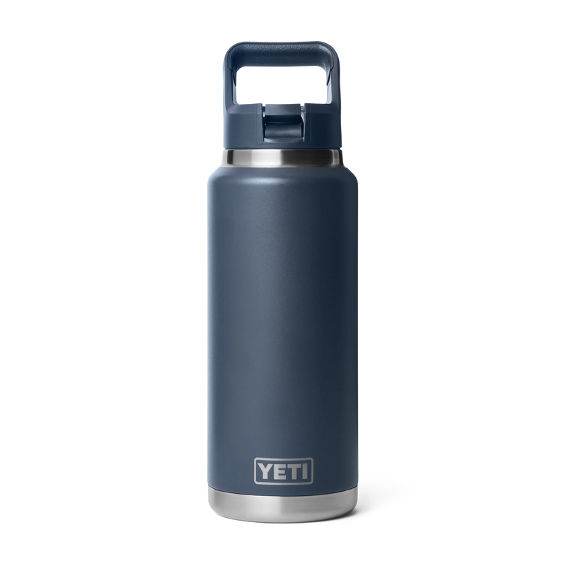Load image into Gallery viewer, Yeti Rambler 36oz (1L) Reusable Bottle with Straw Cap
