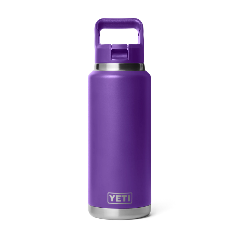 Load image into Gallery viewer, Yeti Rambler 36oz (1L) Reusable Bottle with Straw Cap