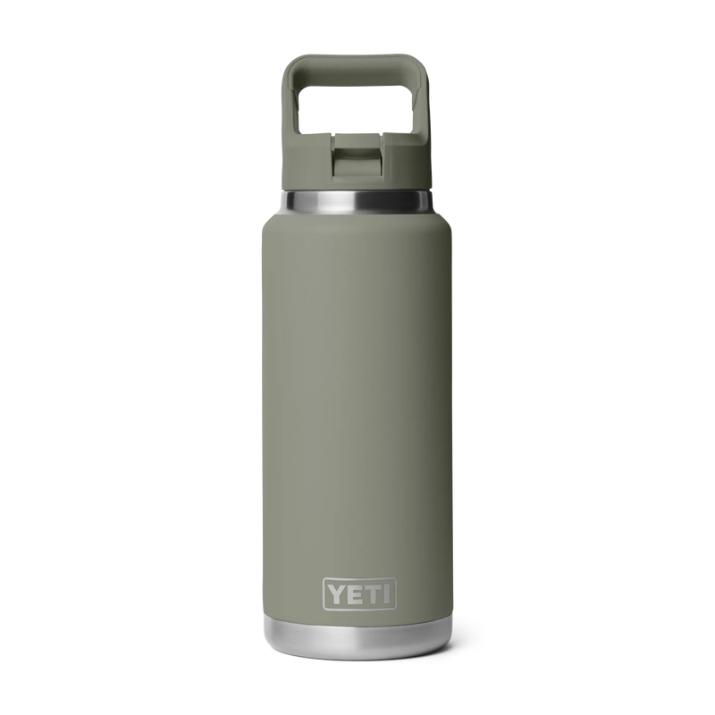 Load image into Gallery viewer, Yeti Rambler 36oz (1L) Reusable Bottle with Straw Cap