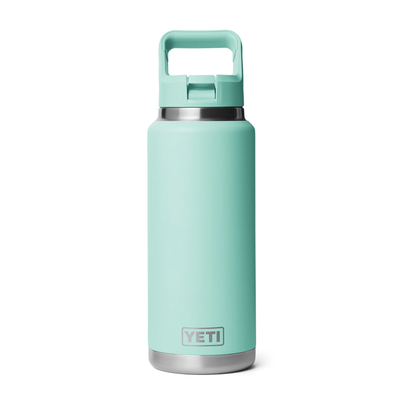 Load image into Gallery viewer, Yeti Rambler 36oz (1L) Reusable Bottle with Straw Cap