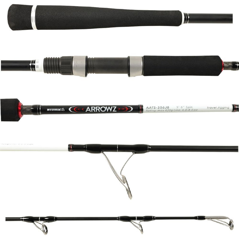 Load image into Gallery viewer, Atomic Arrowz G3 Travel Jigging Spin Rod
