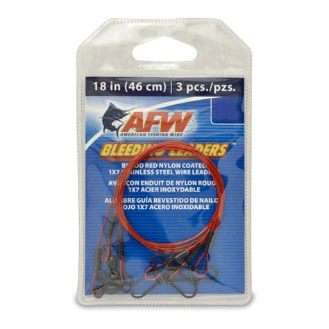AFW Bleeding Leaders-Terminal Tackle - Pre-Made Rigs-AFW-12"-20lb 9.1kg-Fishing Station