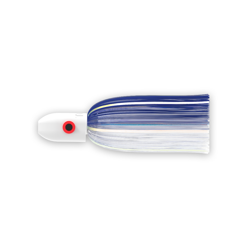 Load image into Gallery viewer, Wolfpack Tackle Ahi Head Pro 3.5oz Skirted Trolling Lure
