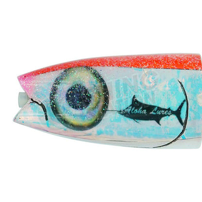 Aloha 6" Super Ninja-Lure - Skirted Trolling-Aloha Lures-Pink Head-Fishing Station