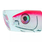 Aloha Baby Smash Bait Fish Head-Lure - Skirted Trolling-Aloha Lures-Clear Resin/Pink Head-Fishing Station