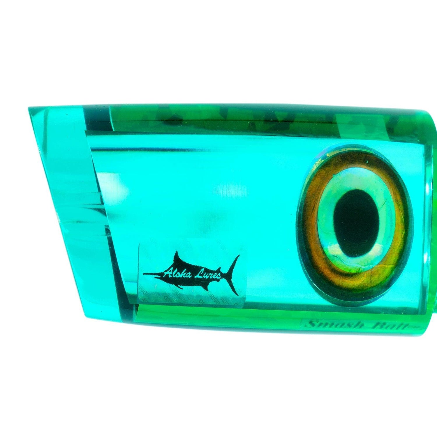 Aloha Large Smash Bait-Lure - Skirted Trolling-Aloha Lures-Green Head-Fishing Station