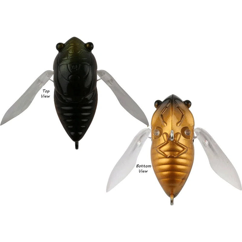 Load image into Gallery viewer, Atomic Hardz Cicada-Lure - Small Surface-Atomic-Black Christmas Beetle-35-Fishing Station
