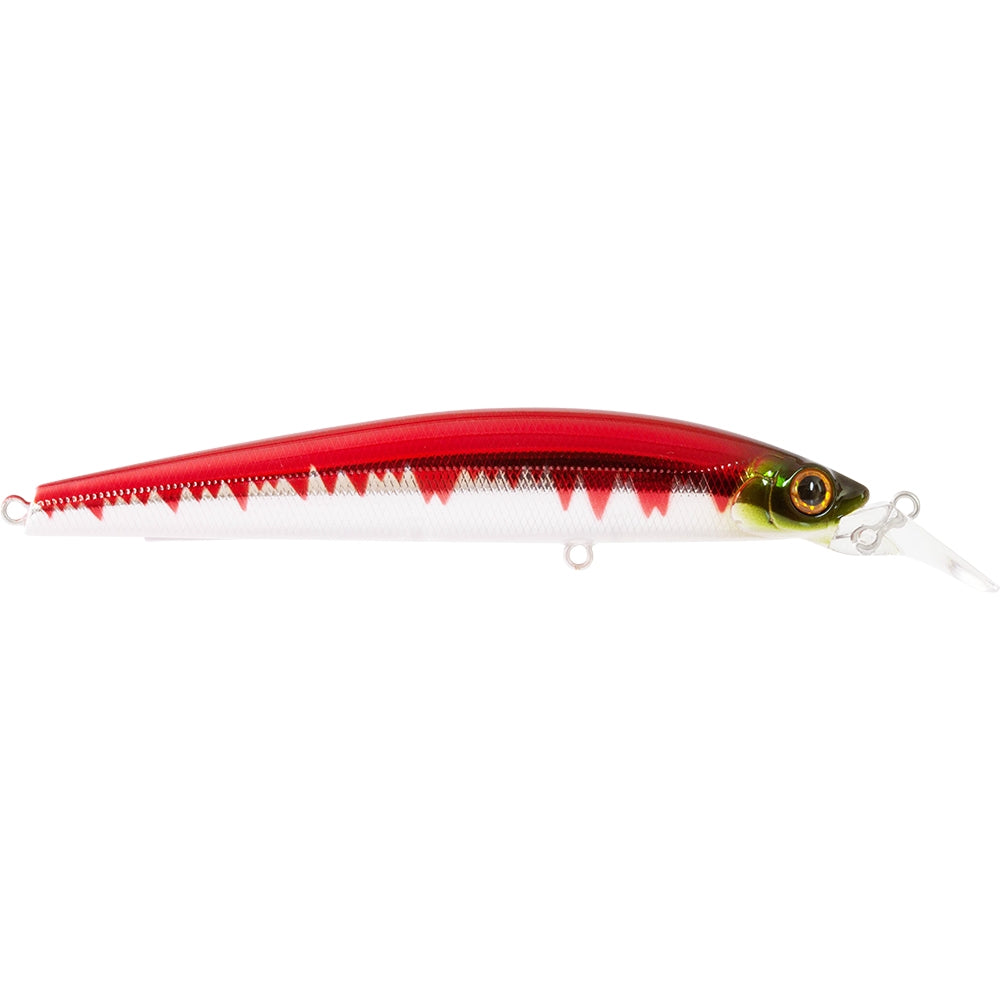 Atomic Hardz Slim Twitcher Deep-Lure - Hardbody-Atomic-Blood Red-95mm-Fishing Station