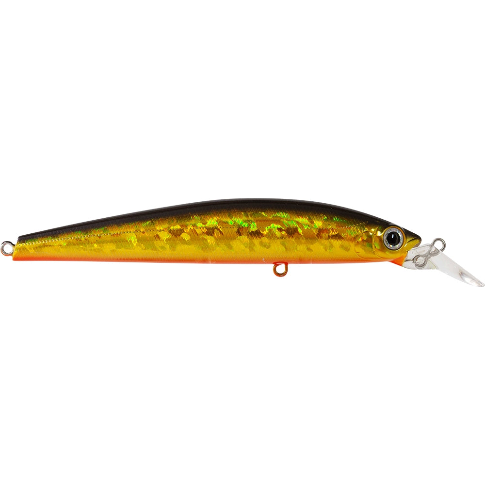 Atomic Hardz Slim Twitcher Deep-Lure - Hardbody-Atomic-Gold Wolf-95mm-Fishing Station