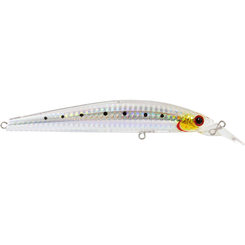 Atomic Hardz Slim Twitcher Deep-Lure - Hardbody-Atomic-Silver Glitter-95mm-Fishing Station