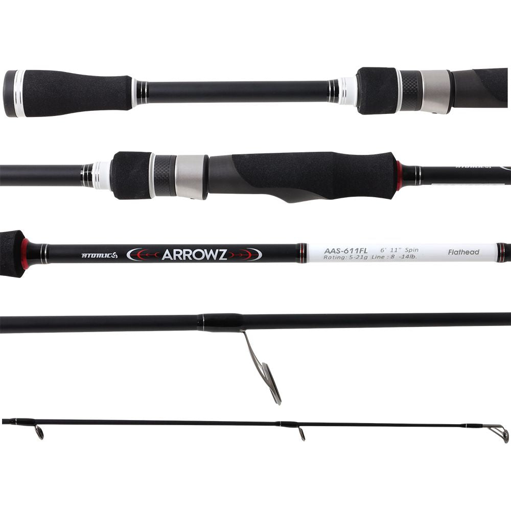 Atomic Arrowz Flathead Spin Rod-Rod-Atomic-Light Spin-Fishing Station