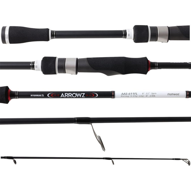 Load image into Gallery viewer, Atomic Arrowz Flathead Spin Rod-Rod-Atomic-Light Spin-Fishing Station
