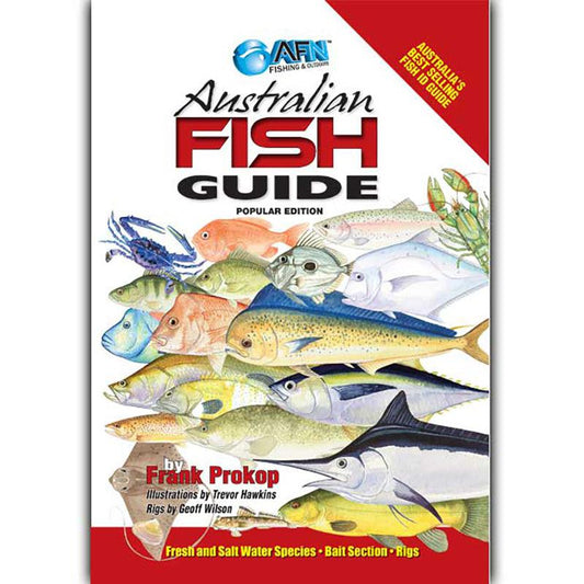 Australian Fish Guide Popular Edition - Concealed Spiral-Books, Maps & Reference-AFN-Fishing Station