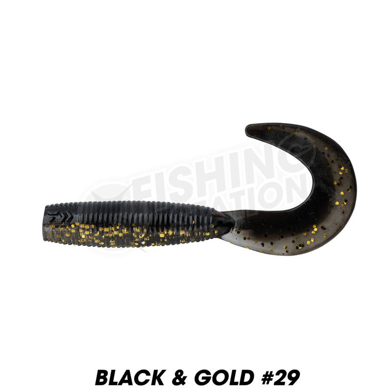 Load image into Gallery viewer, Daiwa Bait Junkie Grub 2.5" Soft Plastic Lure
