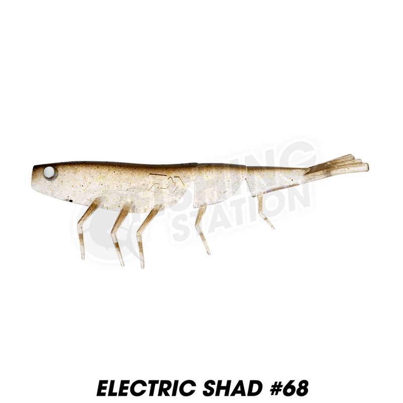 Load image into Gallery viewer, Daiwa Bait Junkie Prawn 4" Soft Plastic Lure
