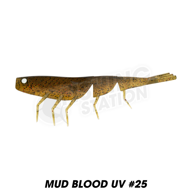 Load image into Gallery viewer, Daiwa Bait Junkie Prawn 4" Soft Plastic Lure
