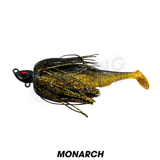 Spinwright Lures 1/2oz Beast Swim Jig Irukandji 5" (no treble)