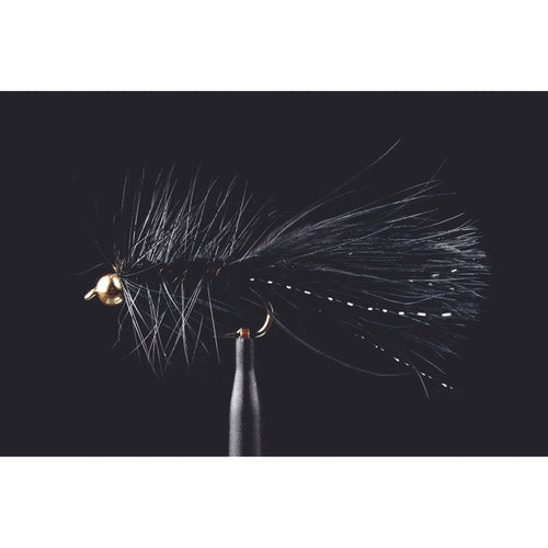 BH Woolly Bugger Freshwater Fly-Lure - Freshwater Fly-Manic Tackle Project-Black-